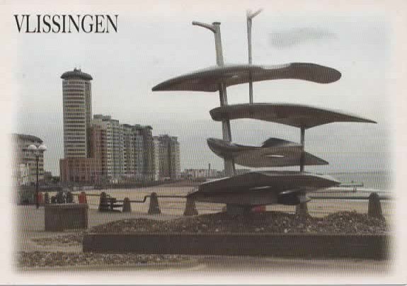 Vlissingen Boulevard, Verzenden, 1960 tot 1980, Ongelopen, Zeeland