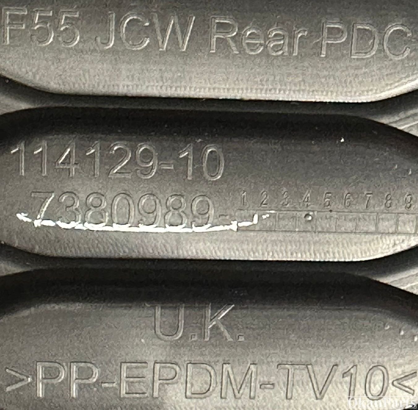 Mini F55 JCW Diffuser 7380989, Ophalen of Verzenden, Gebruikt, Achter, Bumper