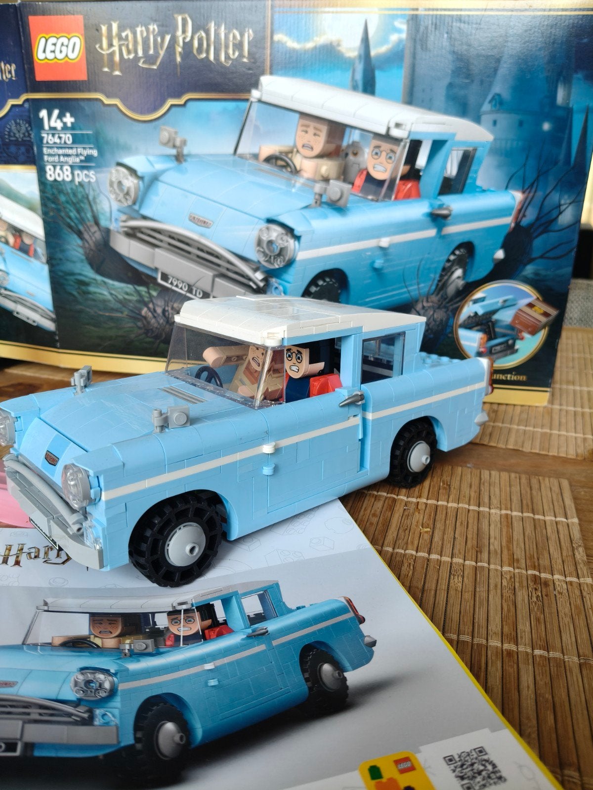 LEGO Harry Potter 76470 Vliegende Ford Anglia, Ophalen of Verzenden, Zo goed als nieuw, Overige merken