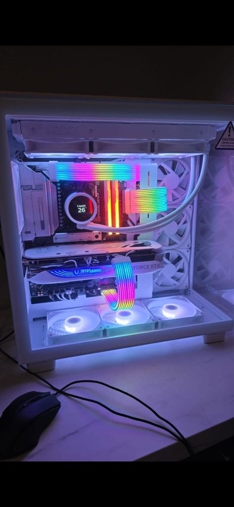AMD 9800 ryzen 7 9800XD/RTX 4080 super/LG OLED monitor €2600, Computers en Software, Desktop Pc's, Ophalen, 32 GB, Met monitor