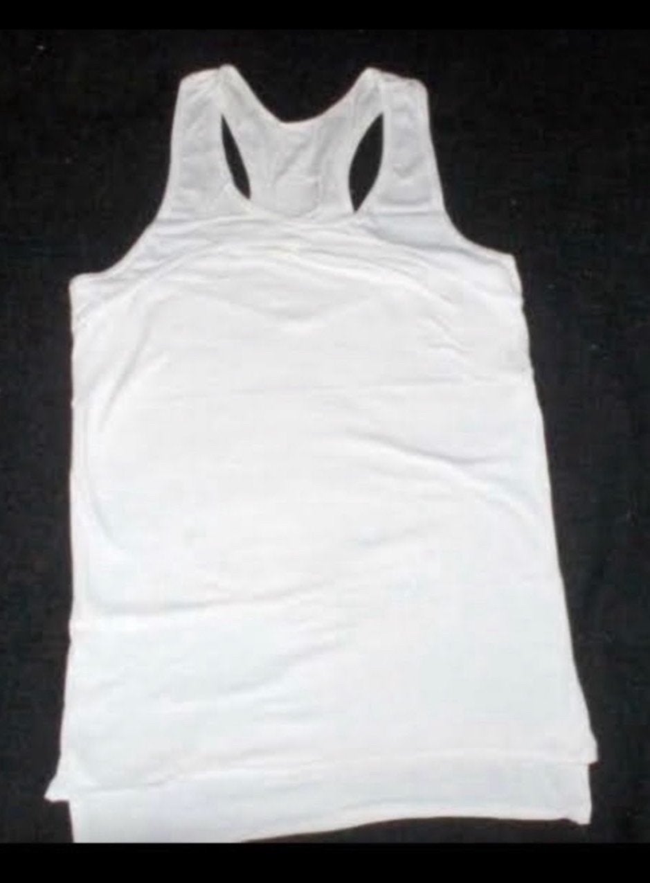 Witte sport singlet. Maat M/L. Merk, Kleding | Heren, Sportkleding, Ophalen, Fitness, Maat 48/50 (M), Wit