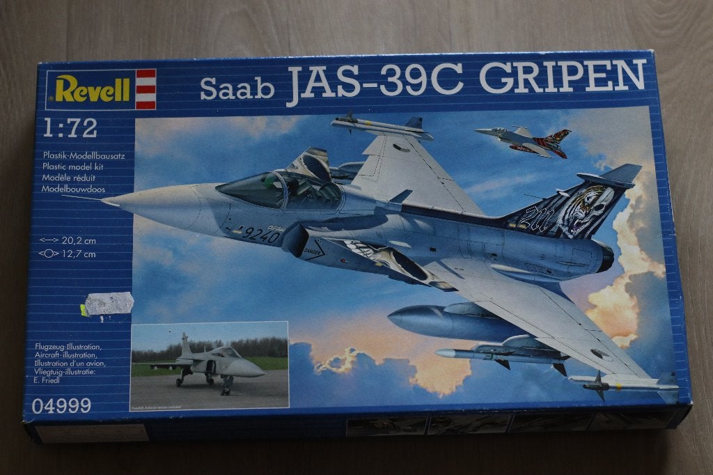 Saab JAS-39C Gripen Revell 1/72, Hobby en Vrije tijd, 1:72 tot 1:144, Revell, Nieuw, Ophalen of Verzenden