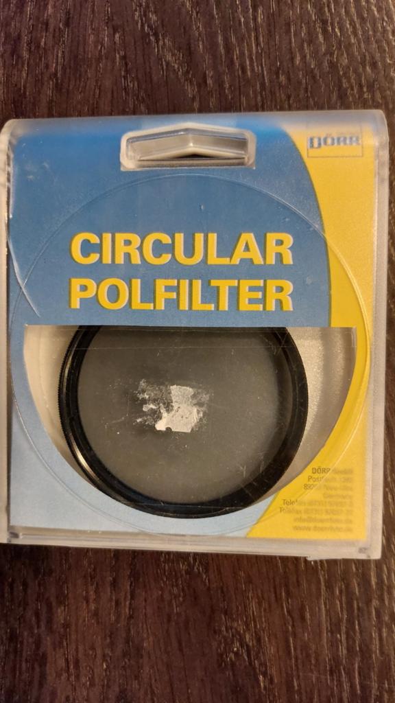 Polarisatiefilter 62mm lens, Ophalen, 60 tot 70 mm, Polarisatiefilter