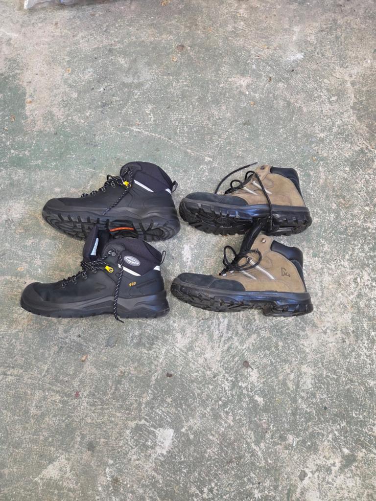 Te koop werkschoenen mt 45, Ophalen, Zwart, Emma, Zo goed als nieuw