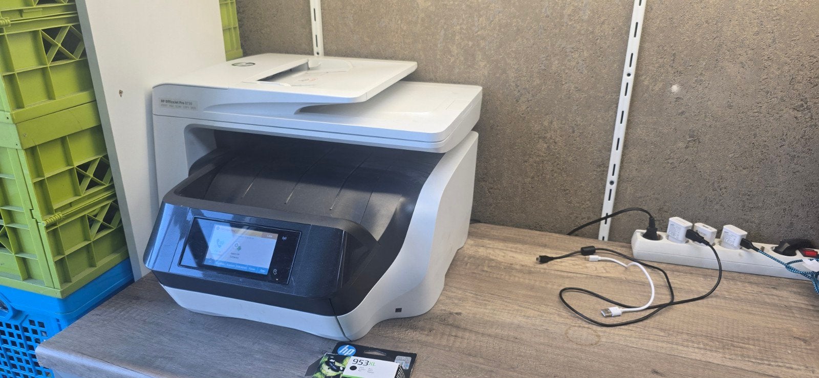 HP OfficeJet Pro 8730 All-in-One Printer, Ophalen, Inkjetprinter, All-in-one, Draadloos