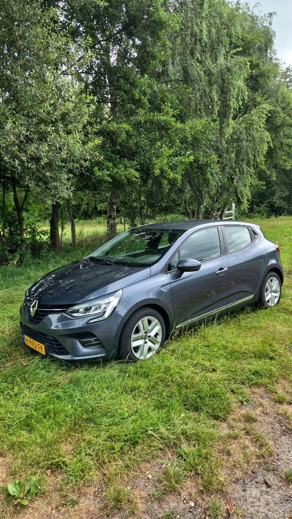Renault Clio 1.0 TCe 100pk 2020 Grijs, Auto's, Voorwielaandrijving, Stof, 580 kg, 100 pk