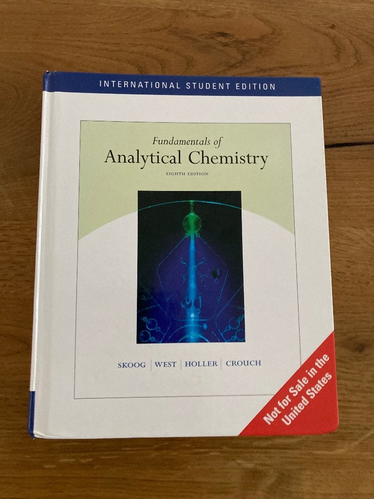 Fundamentals of Analytical Chemistry (8th Ed) - 0534417973, Ophalen, Zo goed als nieuw, Diverse auteurs, Natuurwetenschap