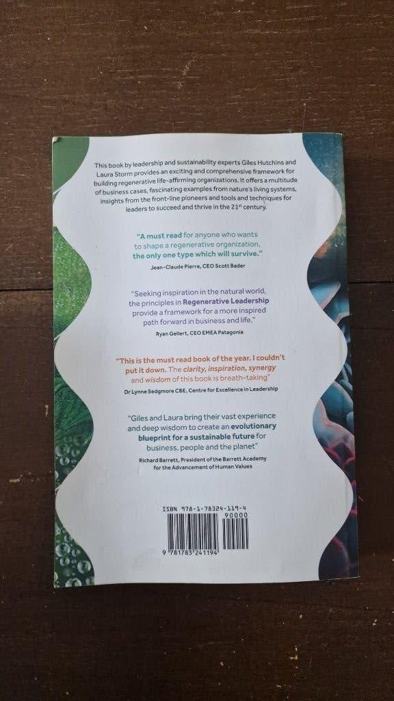 Regenerative Leadership – Hutchins & Storm – 9781783241194, Boeken, Ophalen of Verzenden, Gamma, Gelezen, HBO