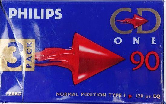 Philips Muziekcassette Ferro 90  Nieuw In Folie., Overige genres, 1 bandje, Ophalen of Verzenden, Nieuw in verpakking