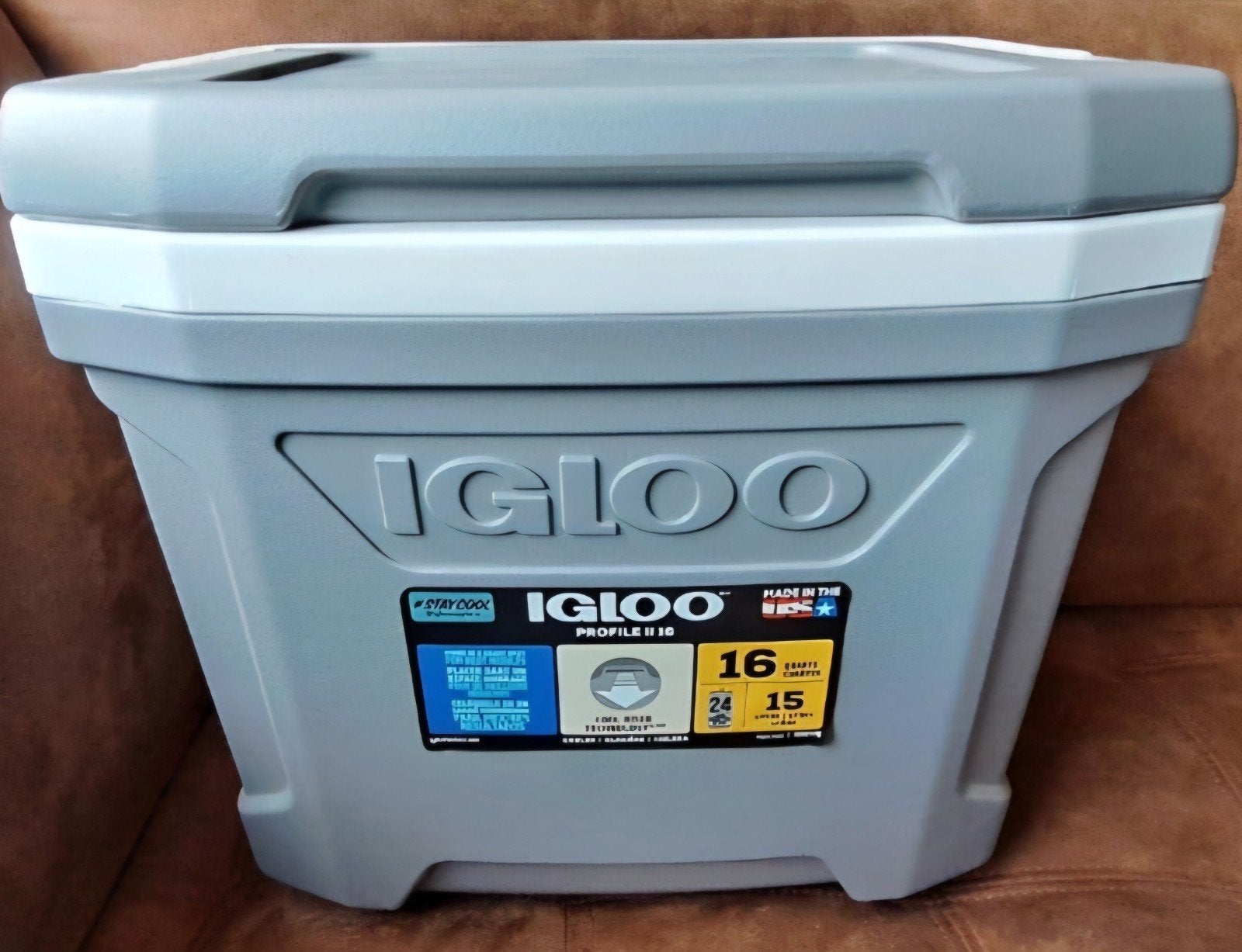 nieuwe Igloo Profile 16 Quart koelbox 15 liter + koelelement, Ophalen of Verzenden, Nieuw, Koelelement