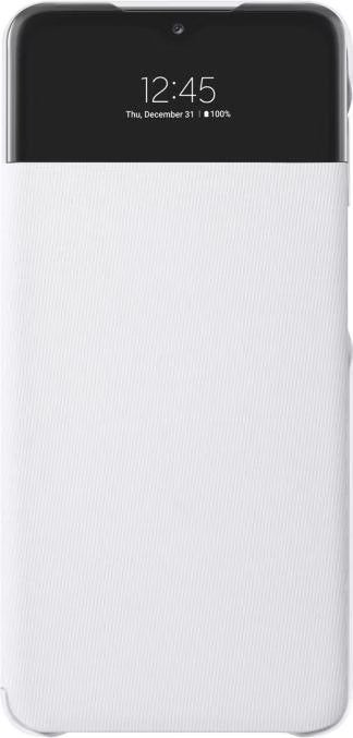 Samsung Galaxy A72 4G (2021) S View Wallet Hoesje – Wit, Overige modellen, Frontje of Cover, Ophalen of Verzenden, Zo goed als nieuw