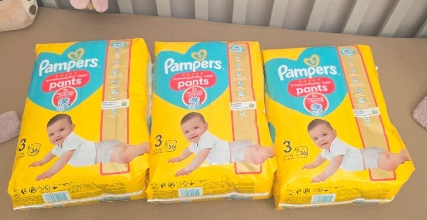 3x Pampers Premium Protection Pants Maat 3, Kinderen en Baby's, Ophalen of Verzenden, Nieuw