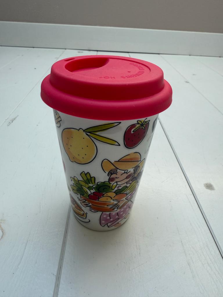Blond Amsterdam Koffie To Go Mok Amsterdam, Blond Amsterdam, Ophalen of Verzenden, Zo goed als nieuw, Steen/keramiek