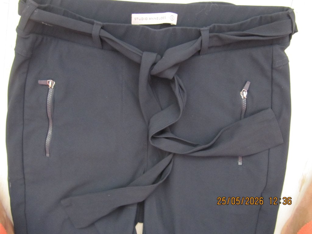 prachtige donker blauwe STUDIO ANNELOES travel broek maat S, Ophalen, Studio Anneloes, Blauw, Zo goed als nieuw