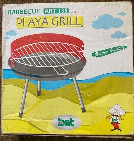 Barbecue, Ophalen, Zo goed als nieuw