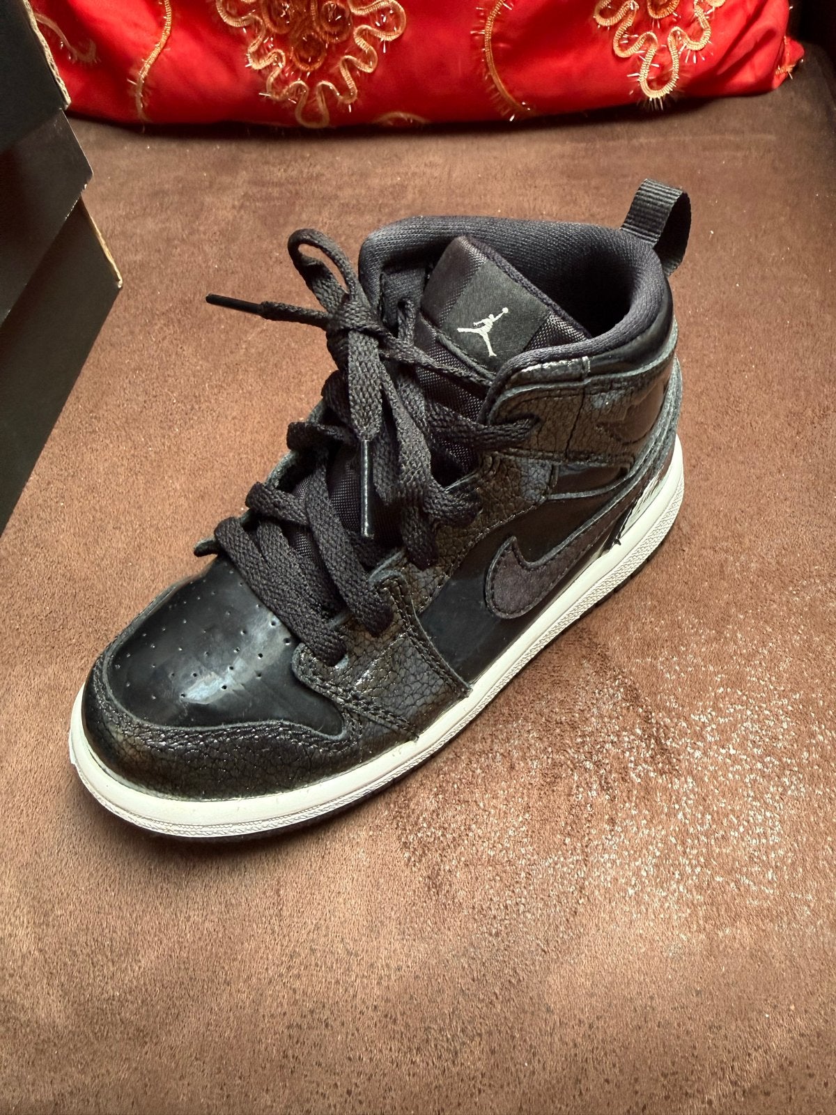 Jordan 1 Retro High BT Zwart/Wit Maat 25, Gebruikt, Schoenen, Ophalen of Verzenden, Jongen