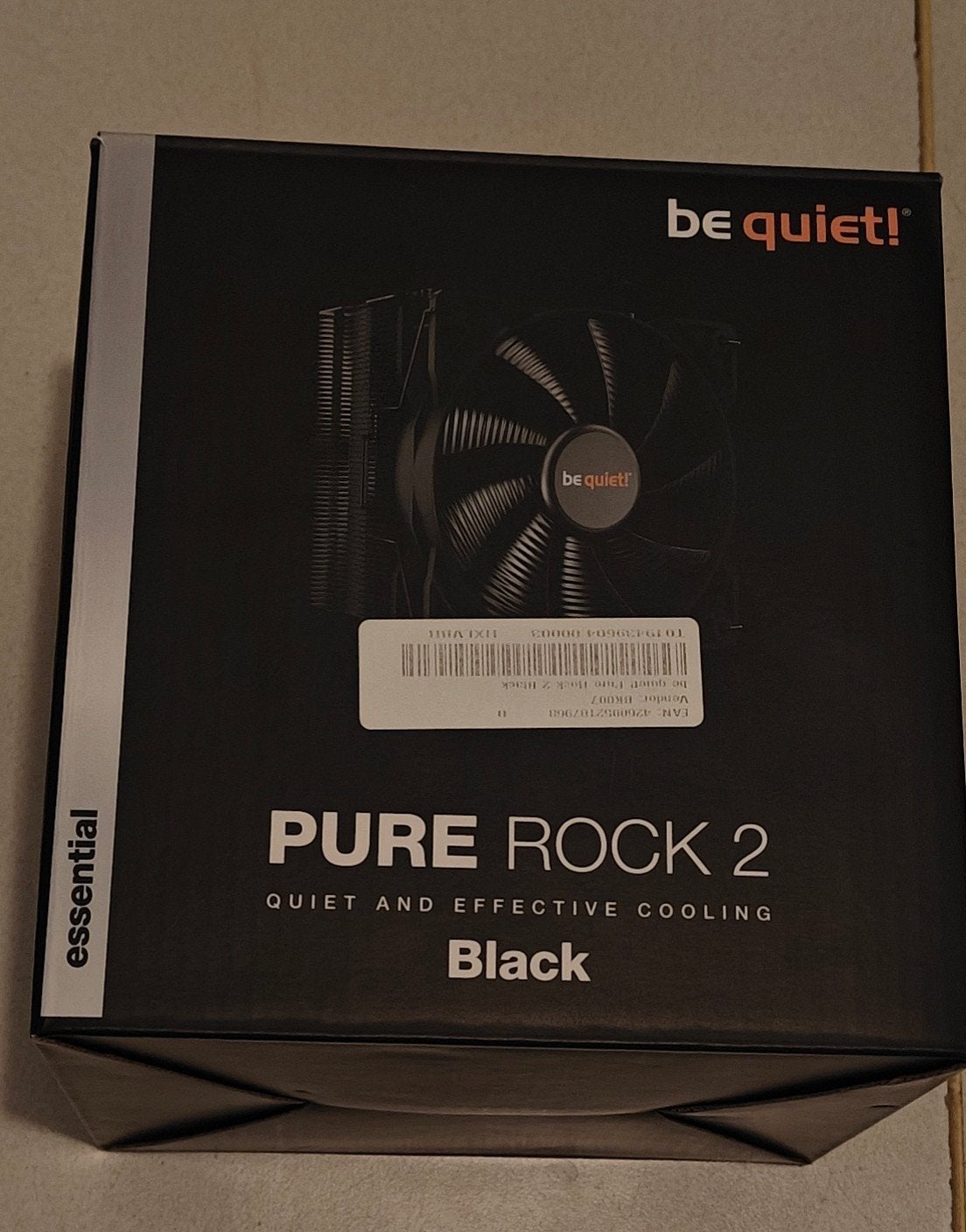 Be Quiet! Pure Rock 2 Black CPU Koeler, Computers en Software, Computerkoelers, Ophalen, Zo goed als nieuw, Luchtkoeling
