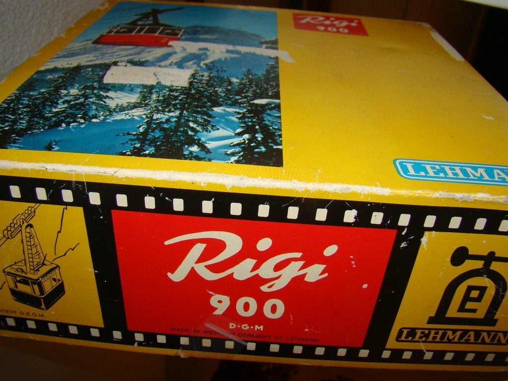 Lehmann Rigi 900 Kabelbaan Set - Vintage Modelspoor, Gebruikt, Gelijkstroom of Wisselstroom, Overige typen, Ophalen of Verzenden