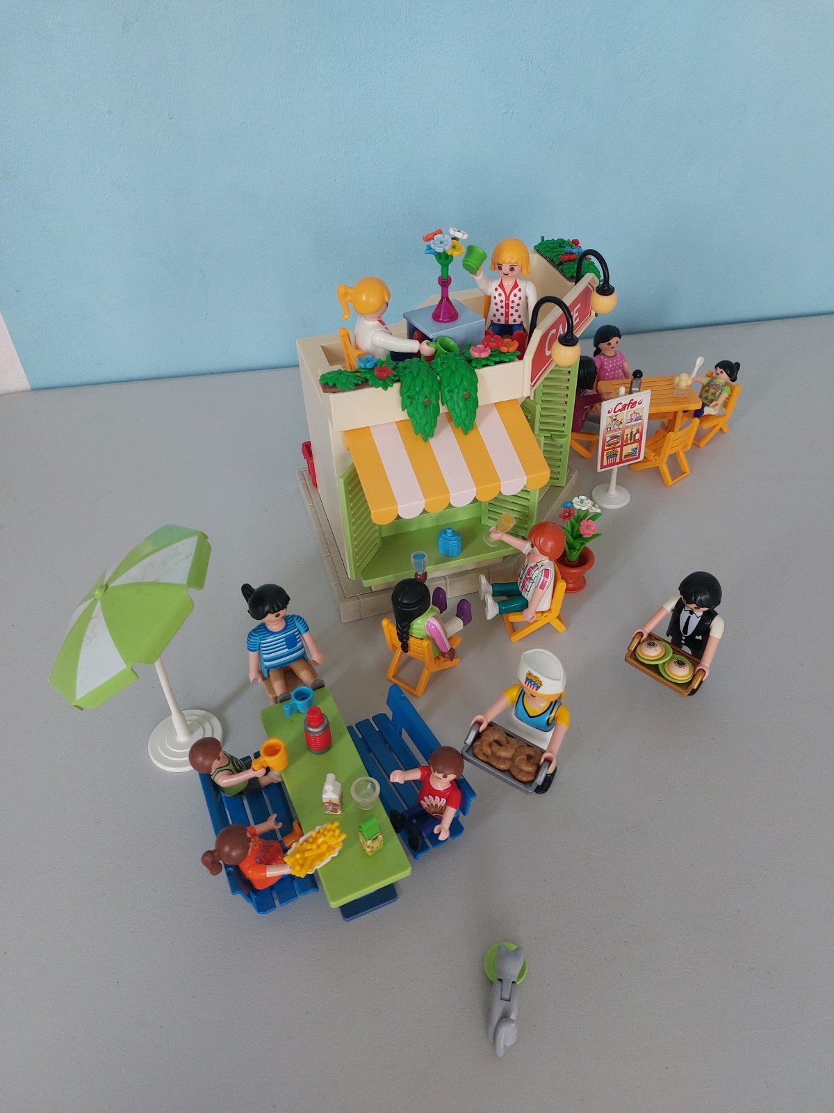 Playmobil - Restaurant, Ophalen of Verzenden, Zo goed als nieuw, Complete set, Overige typen