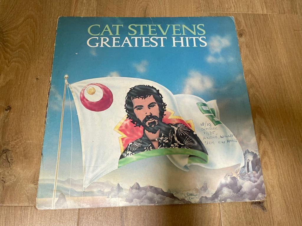 Cat Stevens  Greatest Hits, Cd's en Dvd's, Vinyl | Pop, Zo goed als nieuw, Complilatie, Inclusief binnenhoes, Inclusief poster