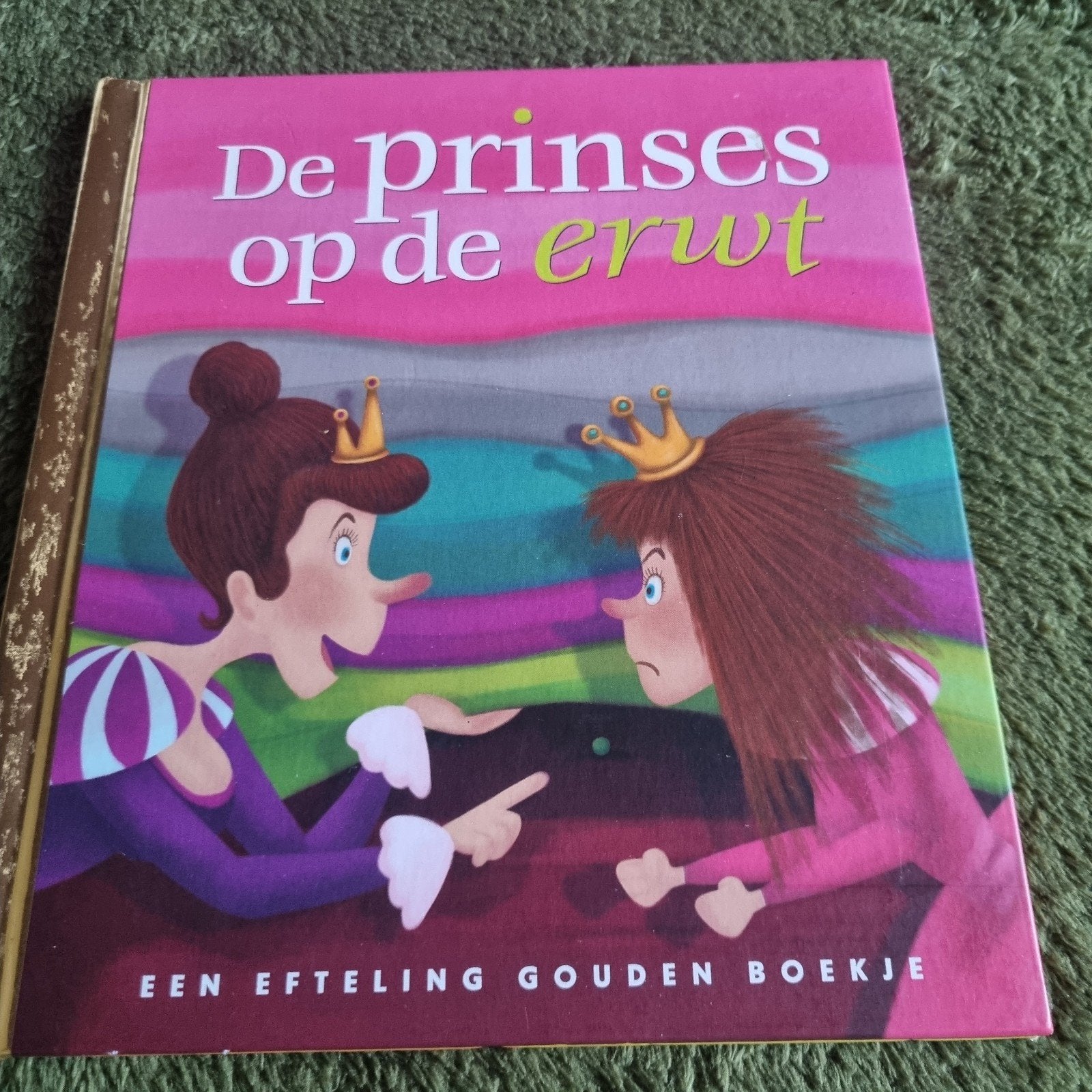 De prinses op de erwt - Een Efteling Gouden Boekje, Ophalen of Verzenden, Zo goed als nieuw, De Efteling
