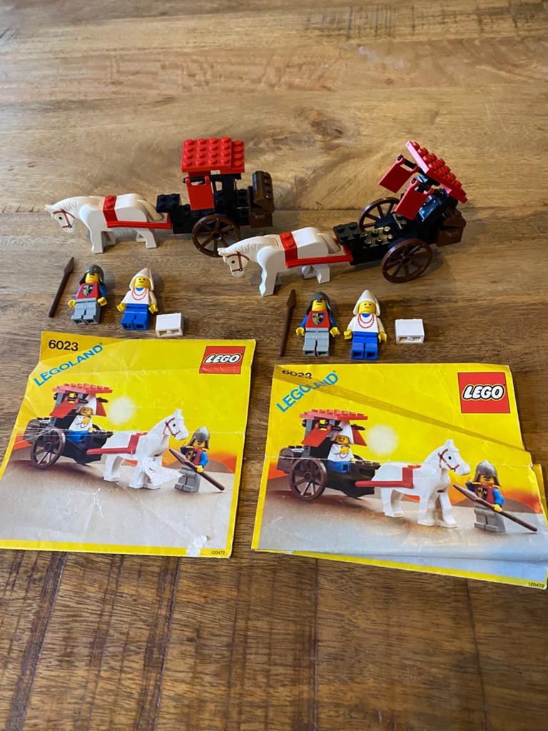 Partij lego castle van 10 sets!! Oa: 6023, 6061, 6080, Gebruikt, Compleet, Lego, Ophalen of Verzenden