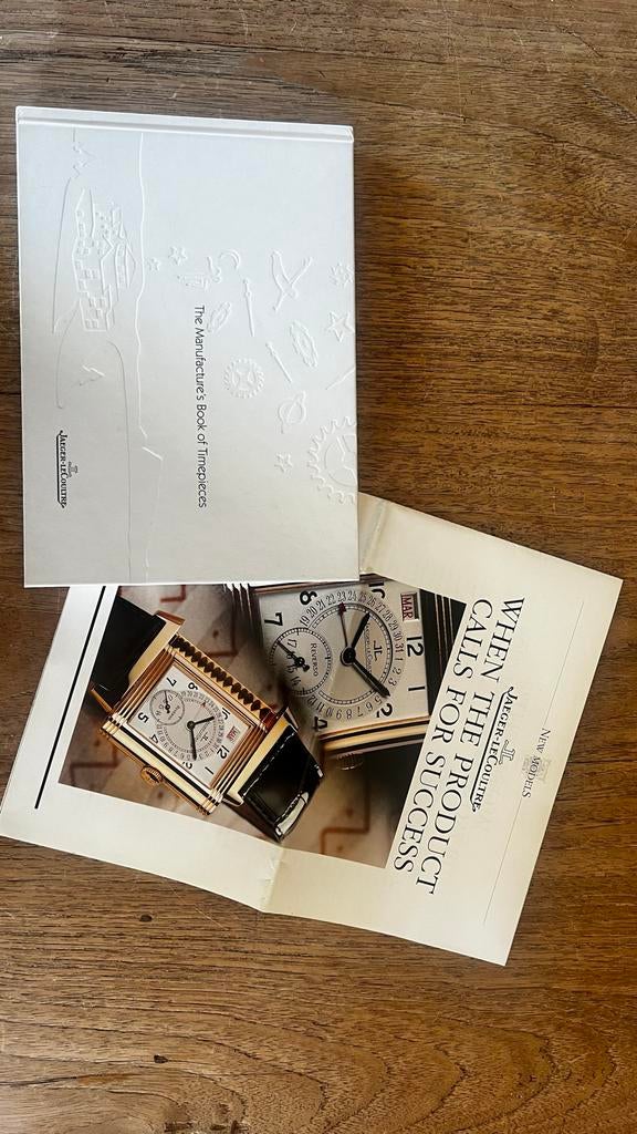 Verzamelboekwerk Jaeger-LeCoultre + Reverso folder, Ophalen of Verzenden, Zo goed als nieuw, Overige onderwerpen