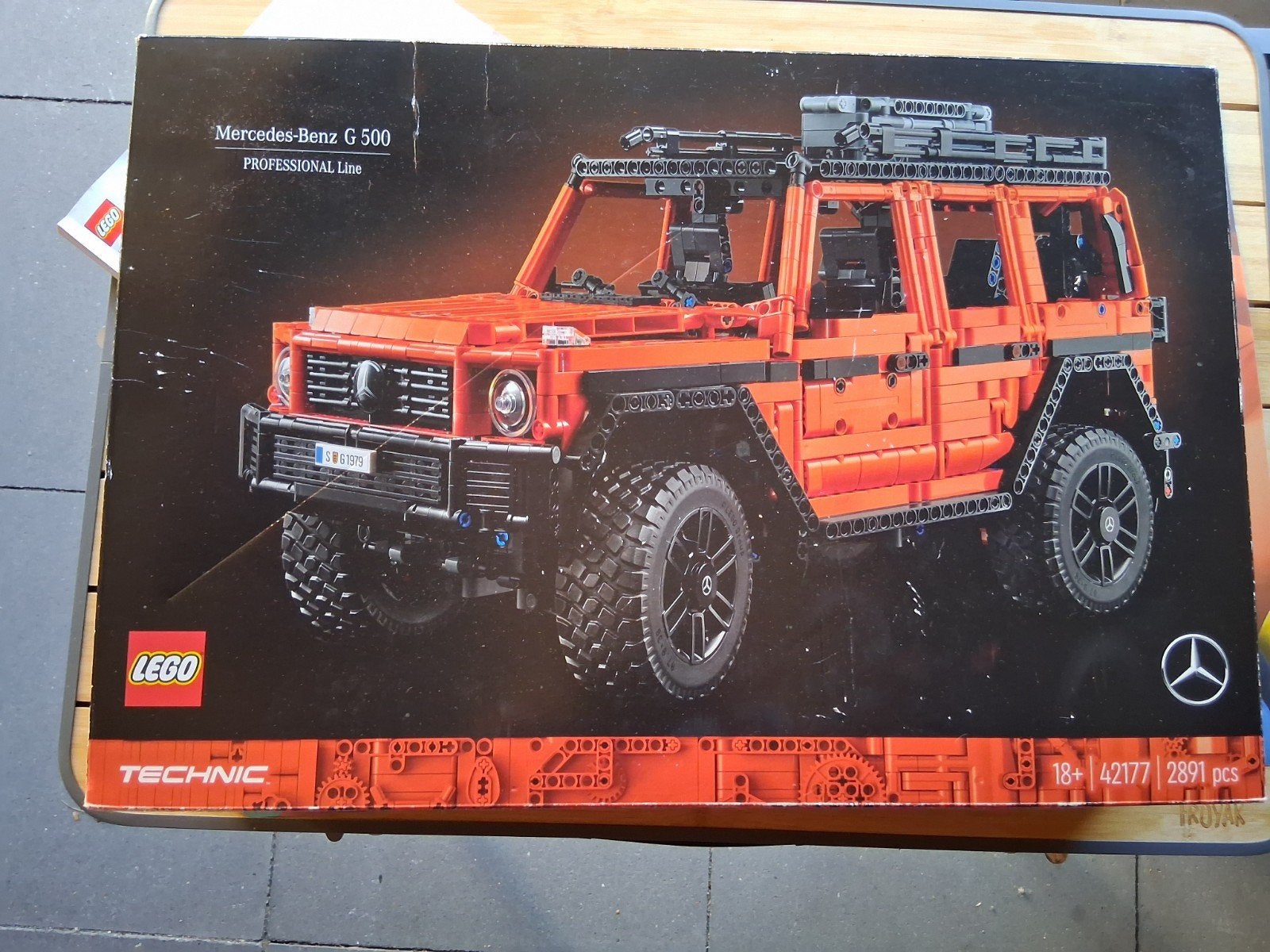 Lego Technic 42177 Mercedes, Compleet, Gebruikt, Lego, Ophalen of Verzenden