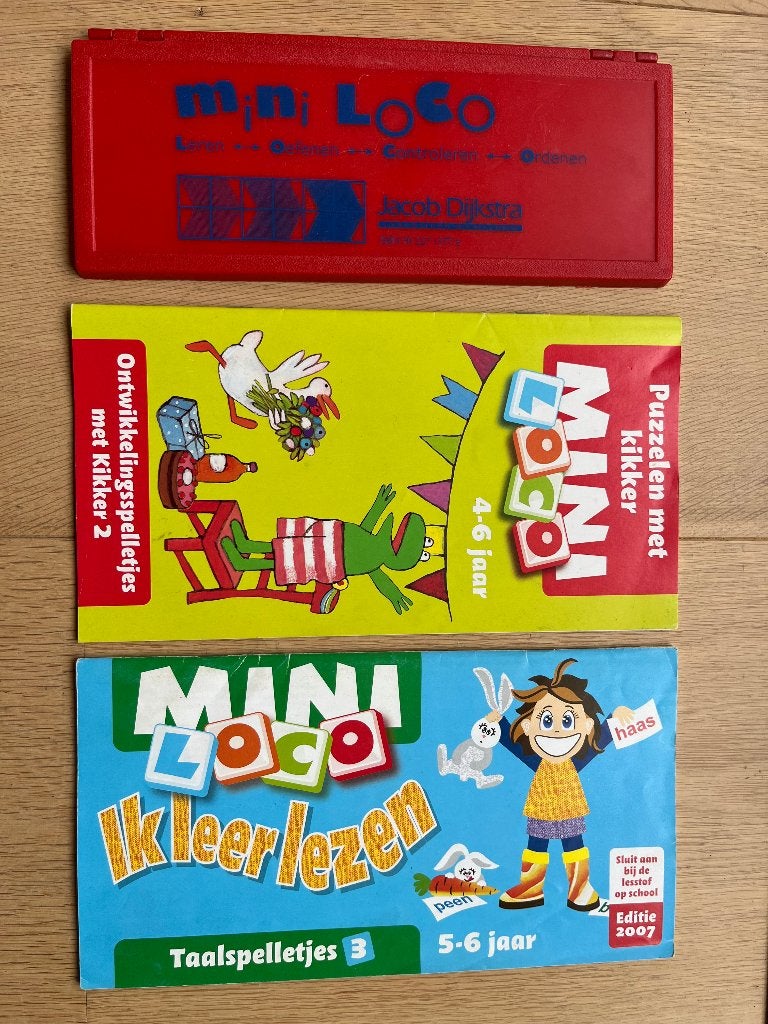 Mini Loco met 2 boekjes, Ophalen, Puzzelen