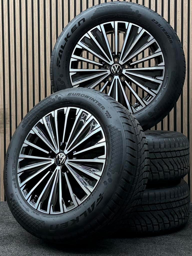 ZGAN! Originele 18 inch VW Tiguan Napoli 5x112 ET40 Falken, Auto-onderdelen, Banden en Velgen, Ophalen, 18 inch, ., Banden en Velgen