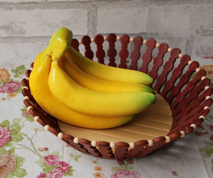 Kunst Bananen / Banaan Nep Sier Keuken Decor Fruit Tros, Huis en Inrichting, Verzenden, Nieuw