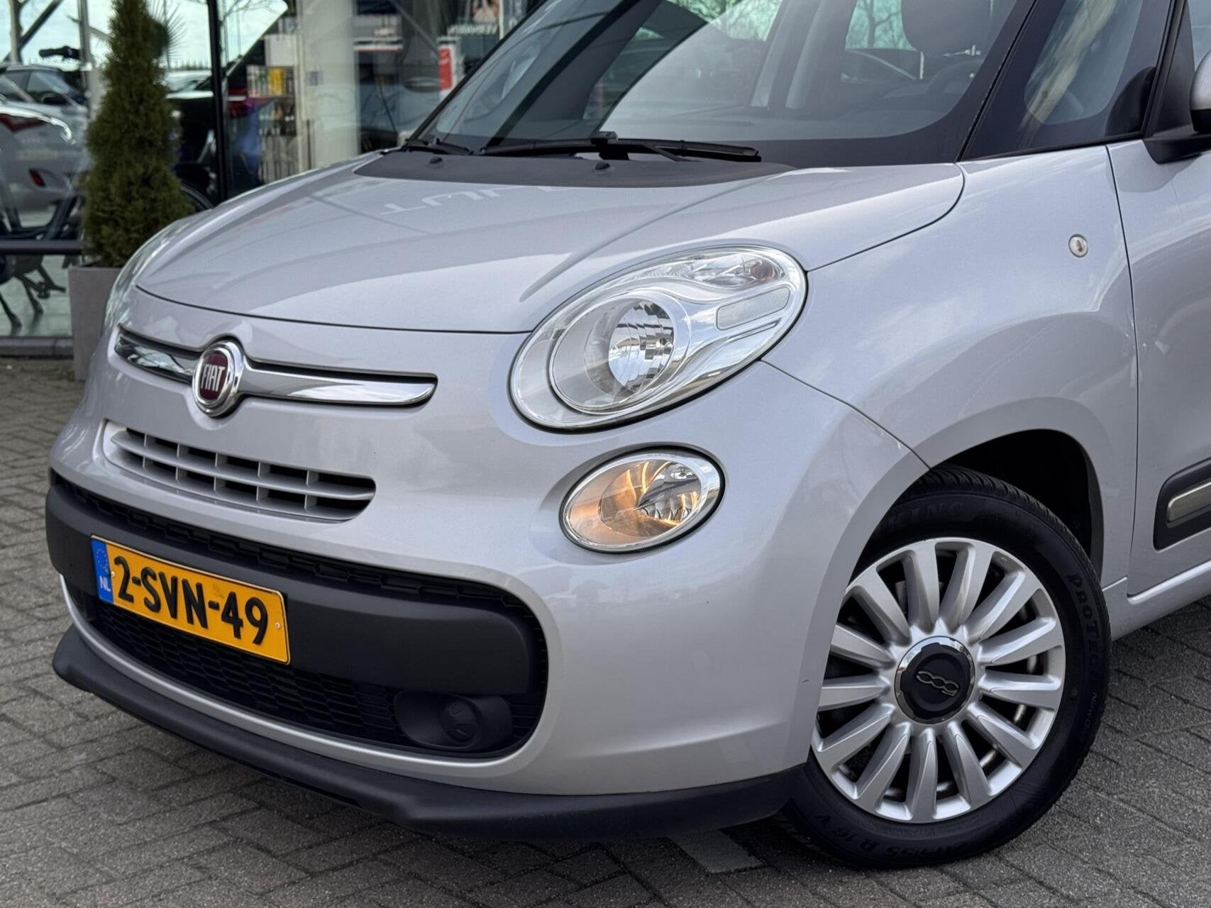 Fiat 500 L 0.9 TwinAir Easy Eco Airco Cruise Bluetooth NAP, Auto's, Fiat, Stof, Gebruikt, Euro 6, Origineel Nederlands