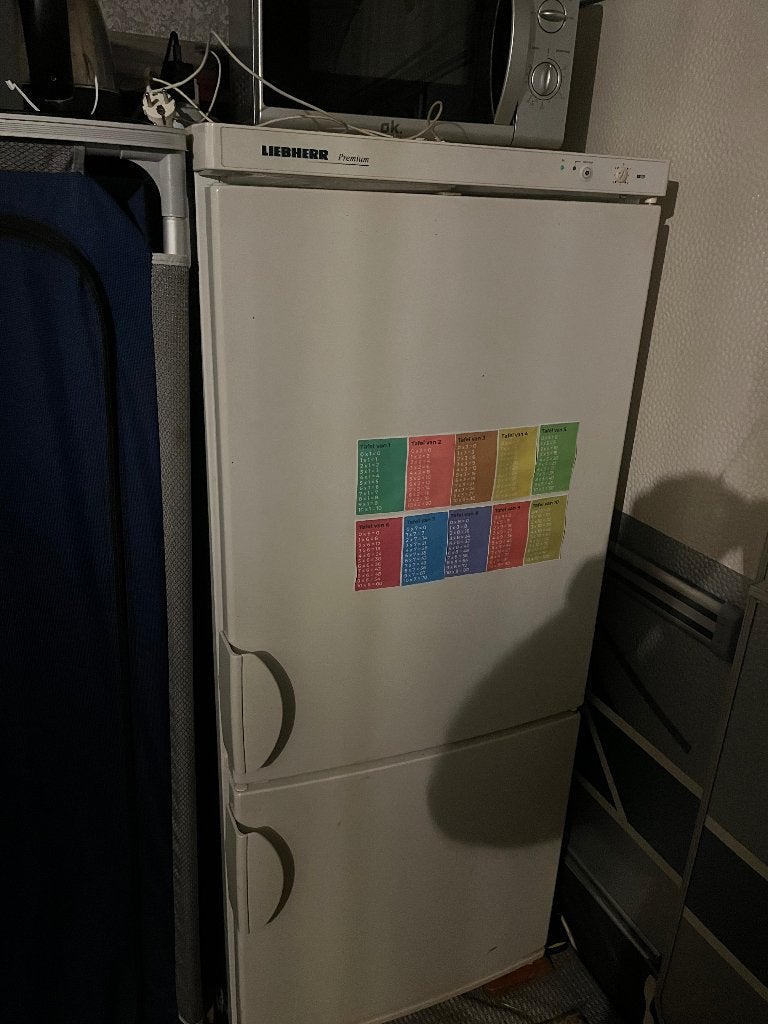 Liebherr koelvriescombinatie, Ophalen, Gebruikt, 200 liter of meer, 60 cm of meer