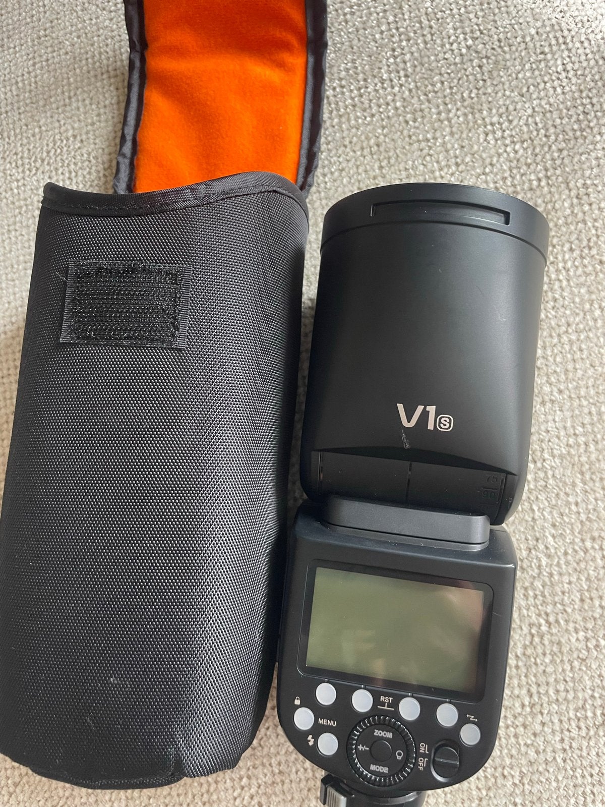 Sony Godox V1 rapportageflitser, Ophalen, Externe flitser, Zo goed als nieuw, Sony