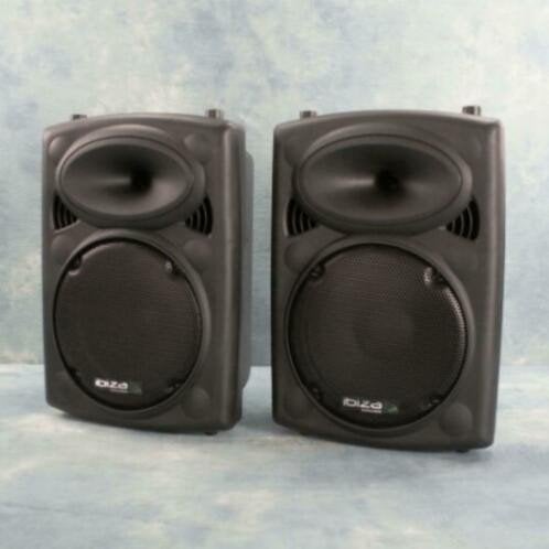 Ibiza SLK10-BT active set met bluetooth/usb/sd 10inch 900 Wa, Overige merken, ., Overige typen, Nieuw