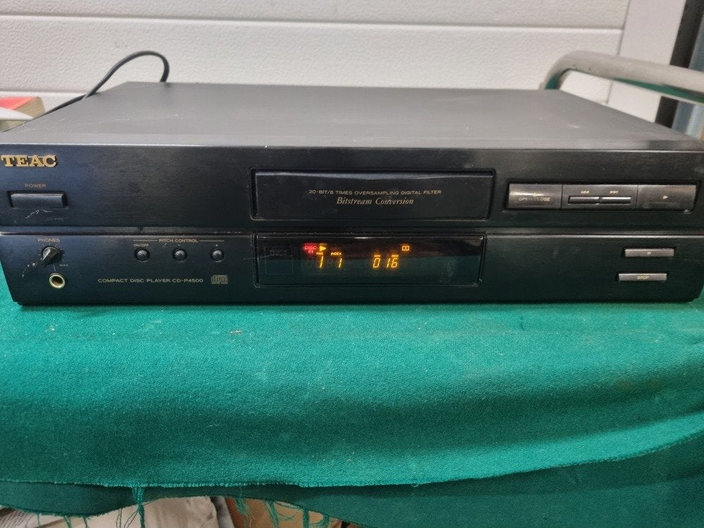 teac compact disc player cd-4500, Ophalen of Verzenden, 'T Olde Gre-j, Info@toldegrej.nl, Endepoelstraat 20f Didam