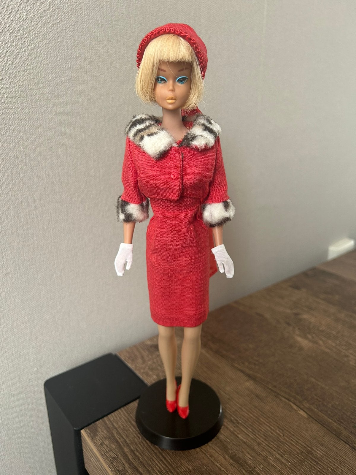 Barbie American Girl 1965 yellow Blond., Verzamelen, Ophalen of Verzenden, Gebruikt, Pop