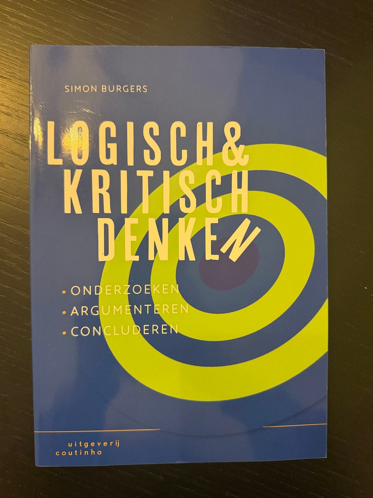 Logisch & Kritisch Denken - Simon Burgers, Boeken, Ophalen of Verzenden, Gamma, Zo goed als nieuw, HBO