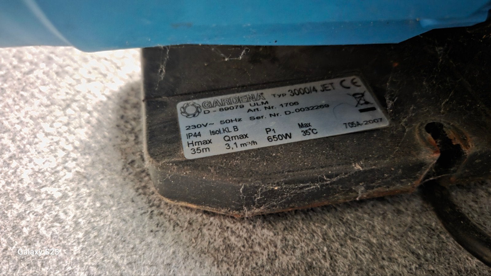 Gardena beregeningspomp, Ophalen, Gebruikt, Elektrisch, Beregeningspomp