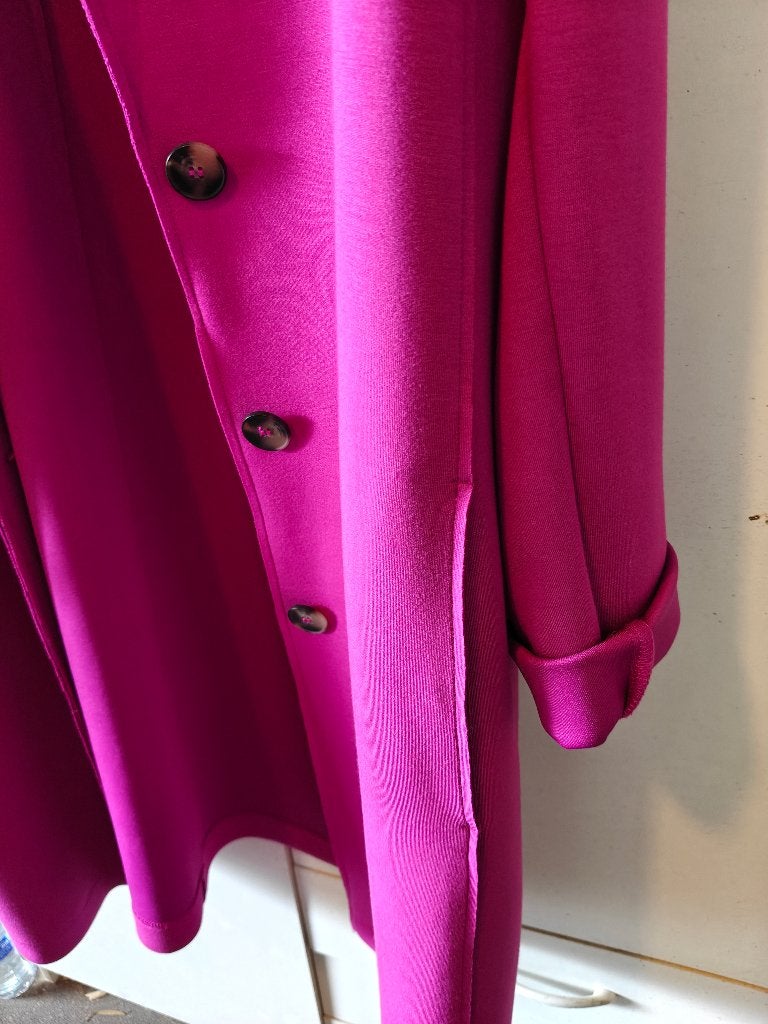 Fuchsia roze jas maat 44, Verzenden, Nieuw, Maat 42/44 (L), Roze