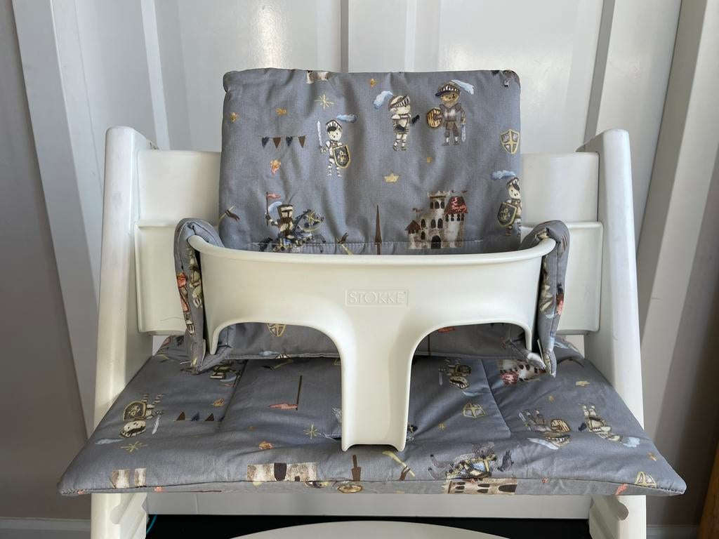 Nieuw! Ridders Stokke Tripp Trapp stoel kussenset, Ophalen of Verzenden, Nieuw, Meegroeistoel, Gordel(s)