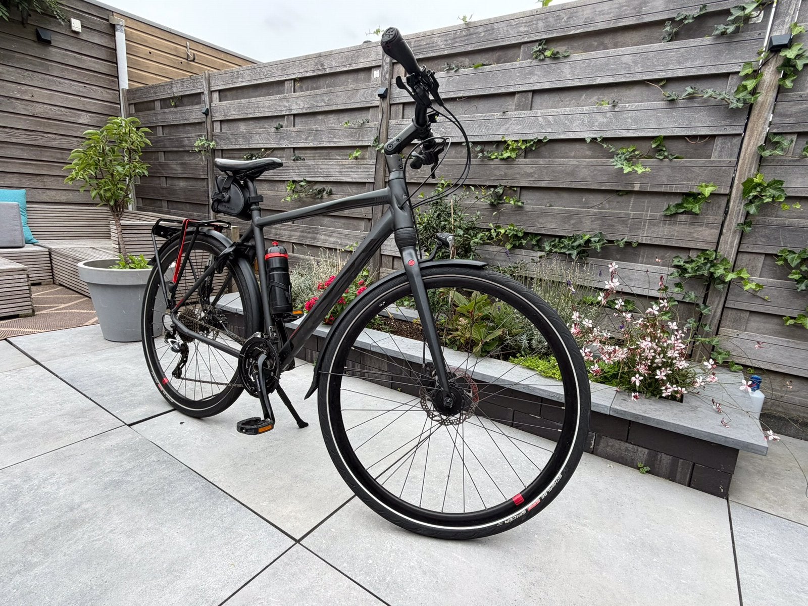 Koga F3 5.0 Off Black Mat, framehoogte 54 cm, Fietsen en Brommers, Ophalen, 28 inch, Vering, Zo goed als nieuw