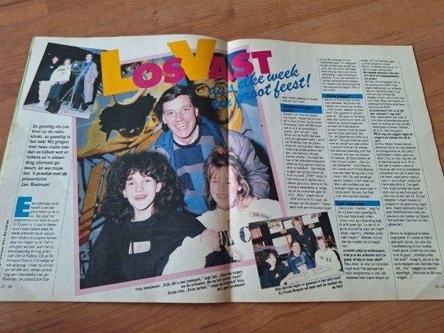 Tina 1985 Jan Rietman Los Vast, Ophalen of Verzenden, 1980 tot heden, Nederland, Tijdschrift