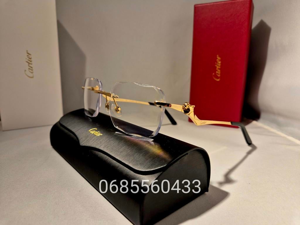 Cartier bril transparant, Overige merken, Overige kleuren, Nieuw, Ophalen of Verzenden