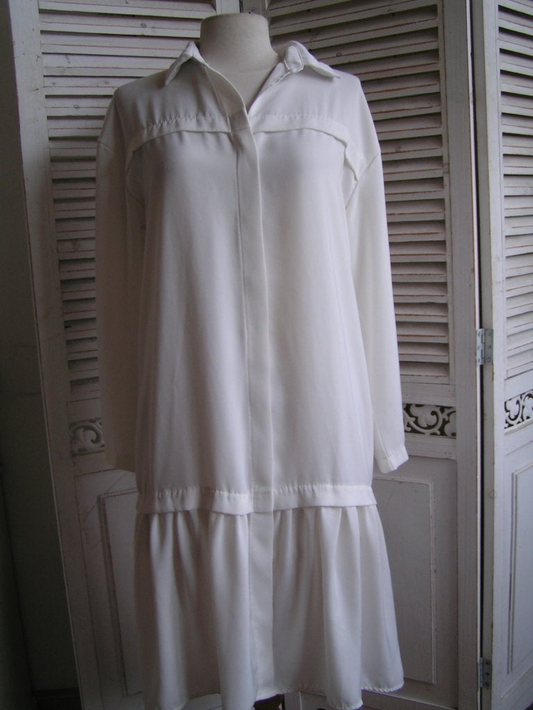 blouse Kooiook maat M nr DD 332, Maat 38/40 (M), Kooiook, Wit, Ophalen of Verzenden