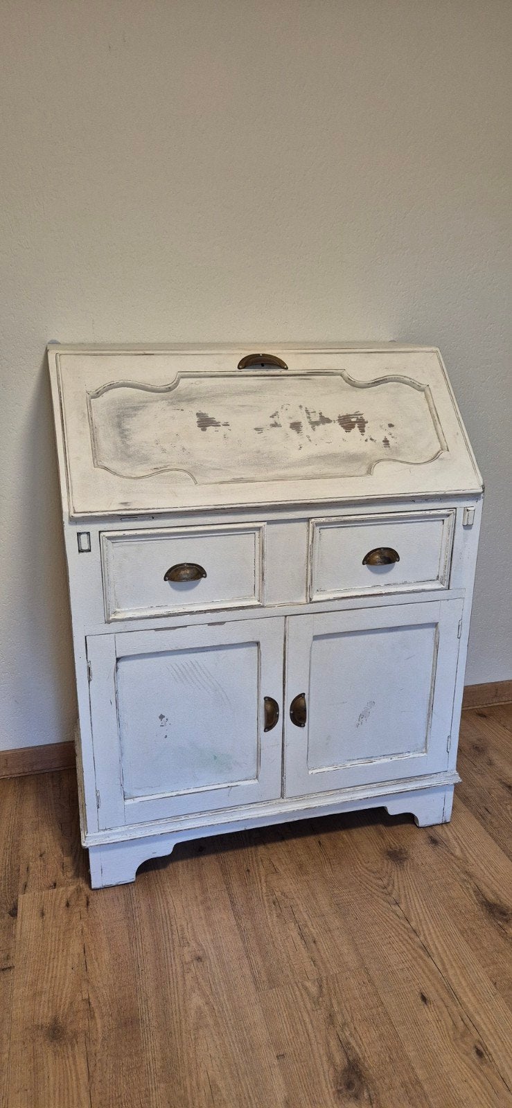 Wit secretaire bureau, Ophalen, Gebruikt