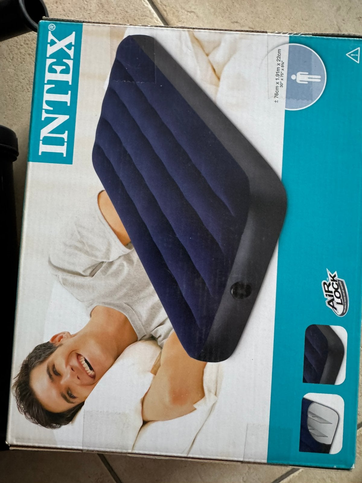 Intex 1 persoons luchtbed, Ophalen of Verzenden, Nieuw, 1-persoons
