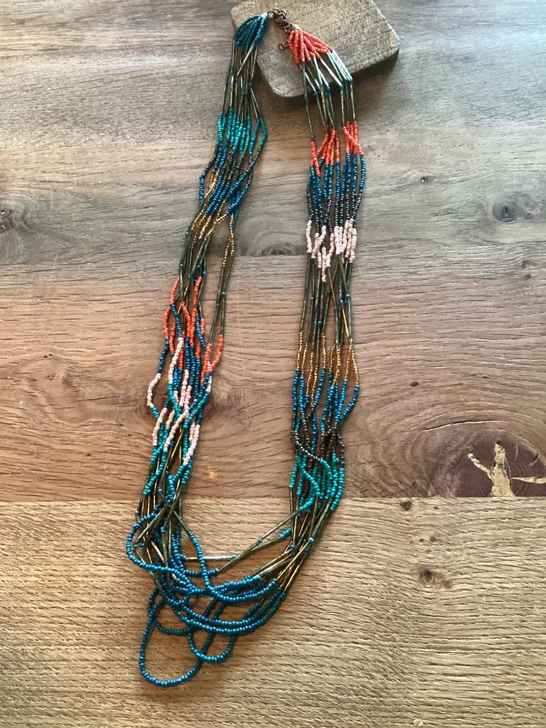 Ketting, Ophalen of Verzenden, Gebruikt, Overige materialen