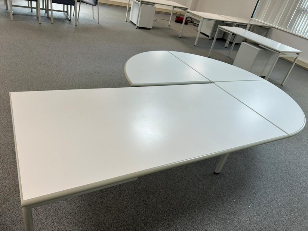 Directie bureau, Ophalen, Demontabel, Gebruikt, Metaal