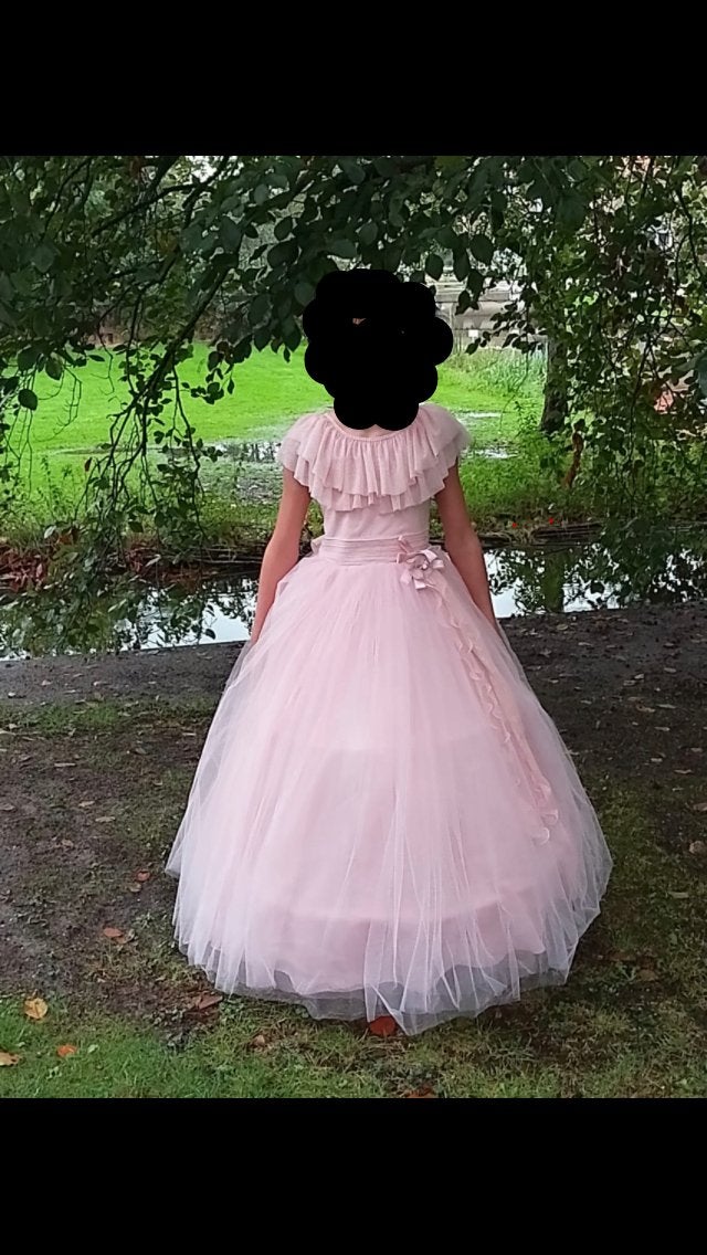 Galajurk 10 jaar, Kleding | Dames, Ophalen, Zo goed als nieuw, Roze, Trouwjurk